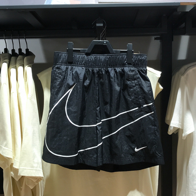 Nike耐克女裤2024秋新款跑步训练宽松透气速干运动短裤HM4633-010