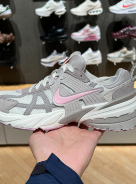 Nike耐克女鞋2025春新款情人节V2K Run厚底运动老爹鞋 HV5997-161