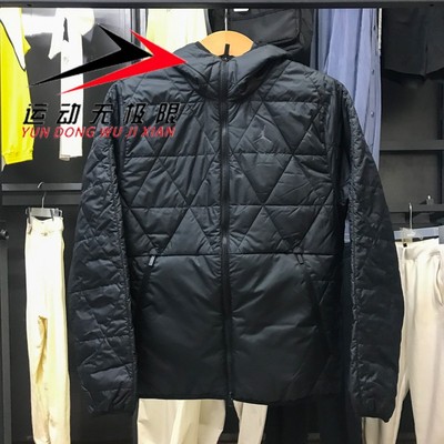 NIKE耐克男装2025冬新款保暖防风运动休闲棉服夹克外套FZ3163-010