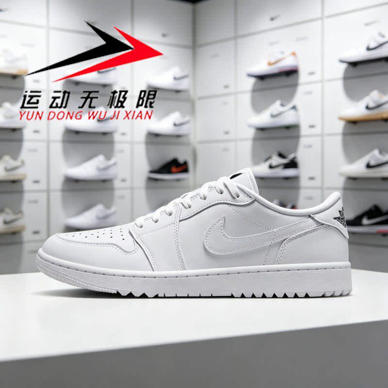 NIKE耐克男鞋2026秋季新款时尚复古休闲运动高尔夫球鞋DD9315-120
