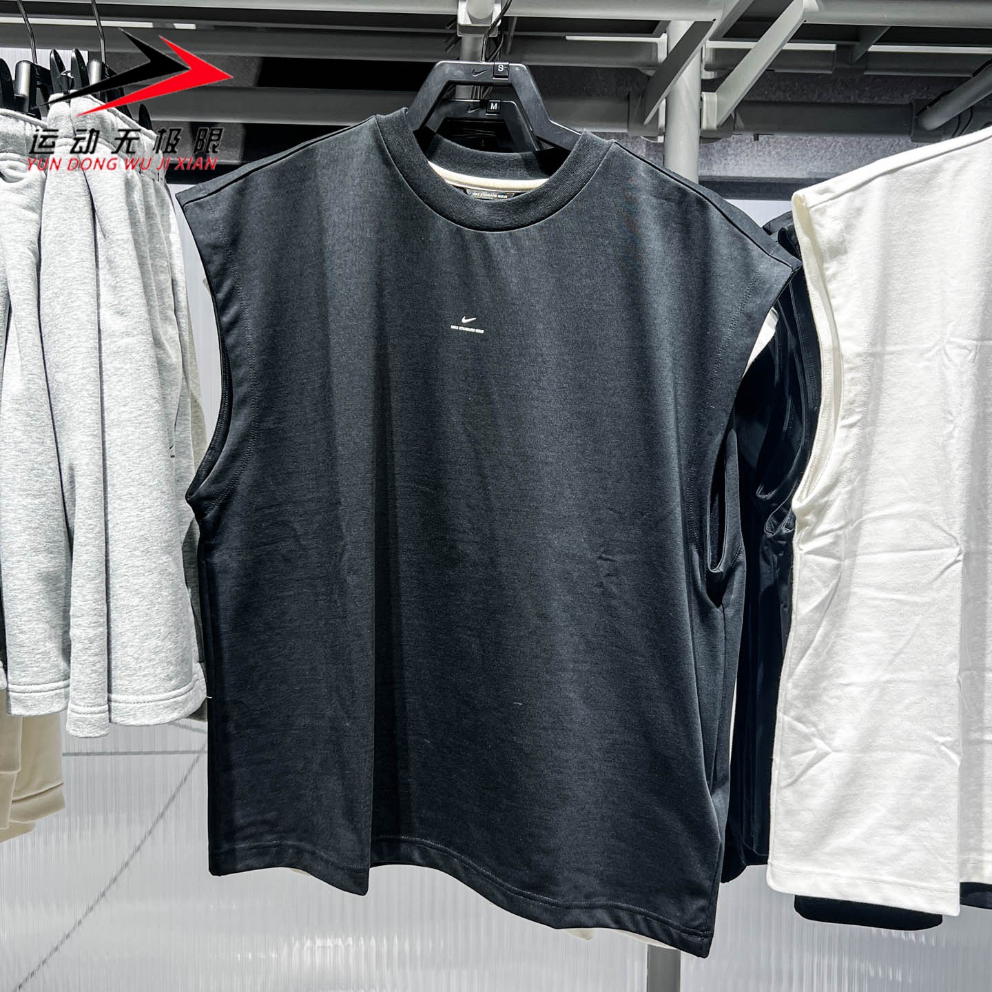 NIKE耐克男装2026夏新款运动跑步修身透气篮球短袖T恤 IF2564-010