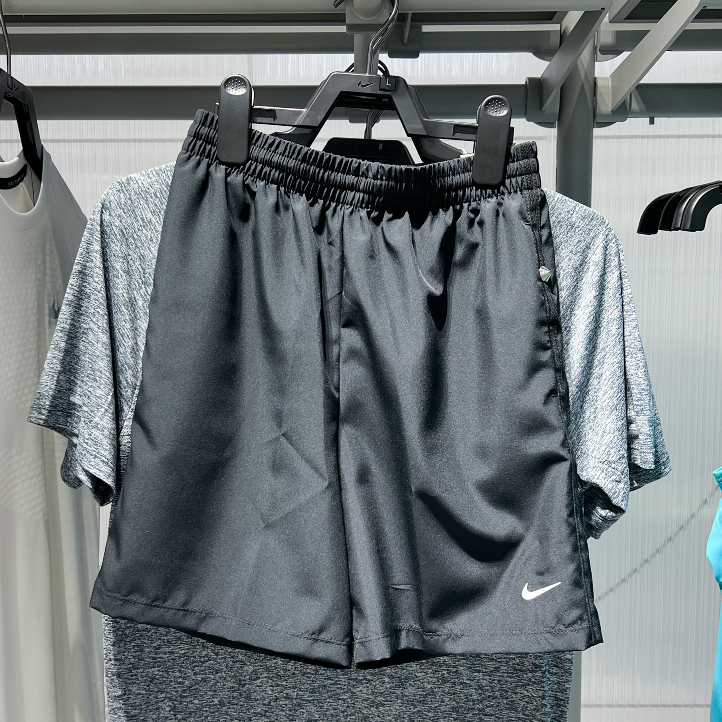 Nike耐克短裤男2025夏新款速干透气休闲跑步运动五分裤DX5382-010