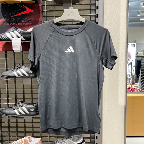Adidas阿迪达斯男装2026夏新款GYM+ TEE CHINA运动短袖T恤 JY9511