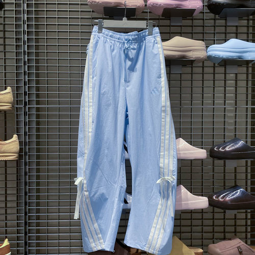 正品梭织透气运动休闲直筒长裤