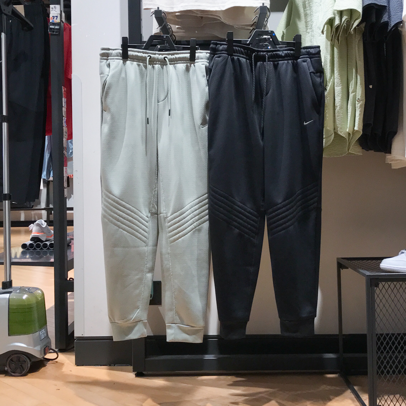 耐克男裤加绒保暖休闲小脚长裤