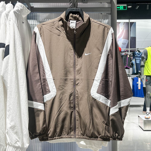 耐克正品外套男立领防风衣夹克