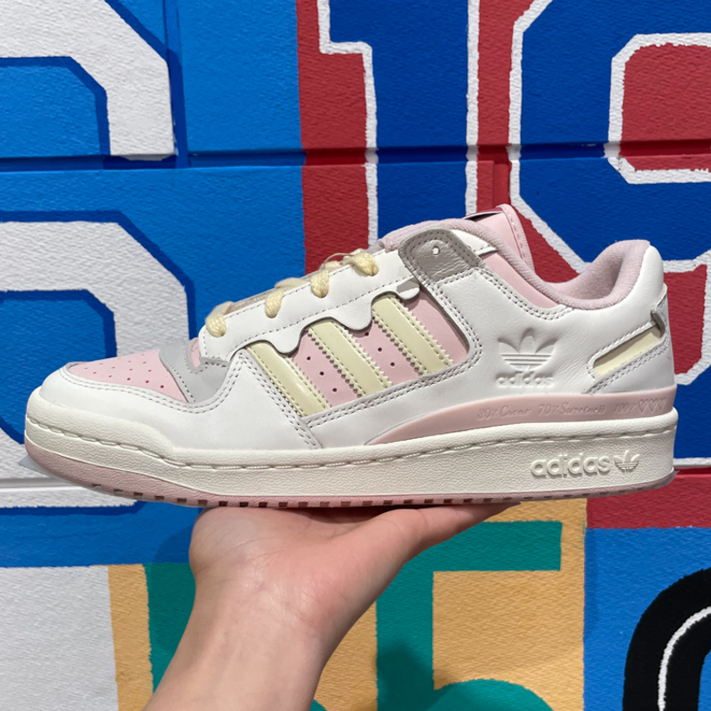 ADIDAS阿迪达斯三叶草男女2025春季新款经典篮球风运动板鞋JR8032