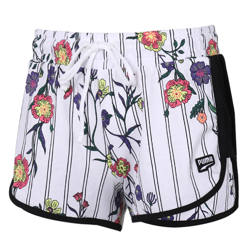 PUMA彪马女裤正品2024夏季款户外宽松休闲透气舒适短裤 597467-02