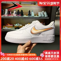 Giày Nike Nike nam 2019 mùa hè mới thấp để giúp laser air Force số 1 giày thể thao thông thường AO2441-102 - Dép / giày thường mua giày thể thao