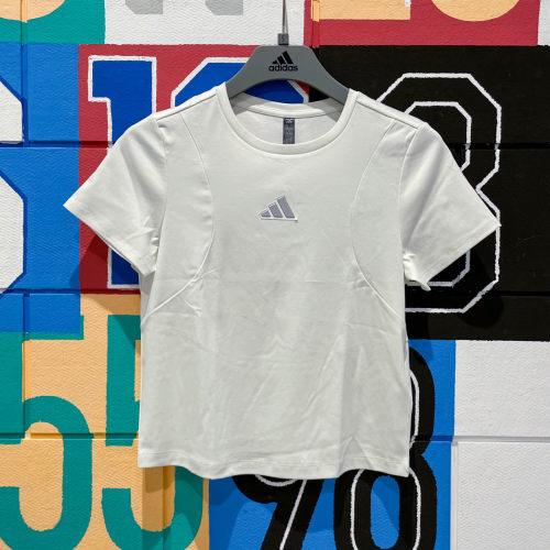 ADIDAS阿迪达斯女装2025夏季新款运动休闲透气跑步短袖T恤JM8819