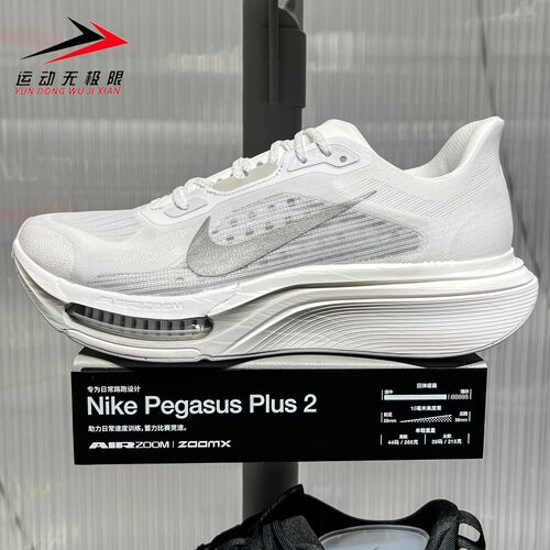 NIKE耐克男鞋2026年冬季Pegasus Plus 2飞马公路跑步鞋IM2541-100