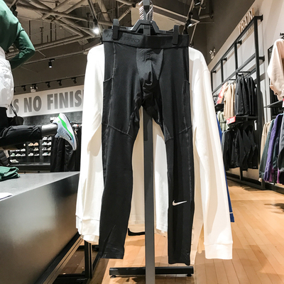 耐克男子透气舒适健身运动长裤