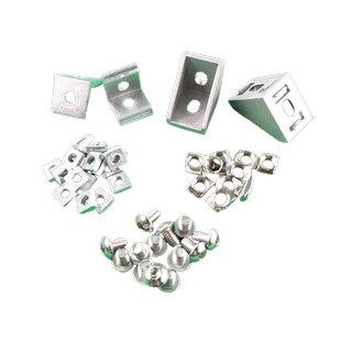 欧标1515铝型材T型螺母 m3 m4 m5 角件 滑块螺母 角码 直角固定件