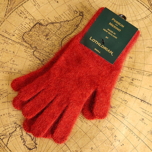 新西兰品牌英伦貂绒羊毛针织手套