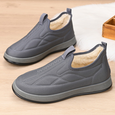 冬季老北京棉鞋加绒保暖防滑休闲