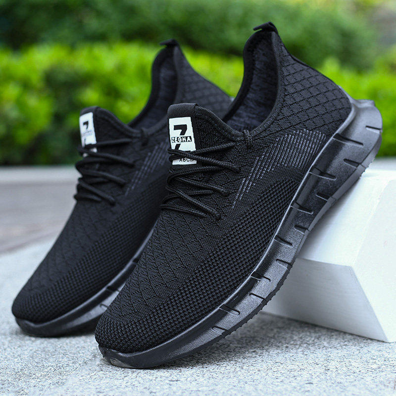 老北京网布鞋男士鞋春夏软底防滑爸爸鞋透气轻便休闲父亲健步鞋