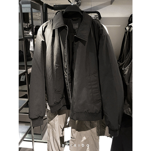 621 简约翻领宽松夹克3918621休闲棉服厚外套3918 柜529 秋冬男装