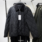 秋冬款 男装 翻领绗缝夹克3286551 柜549 800轻便棉服外套3286 551