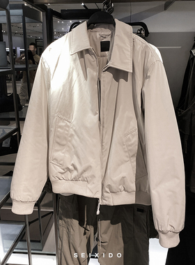 柜529！24秋冬新品男装科技面料夹克3918621翻领棉服外套3918/621