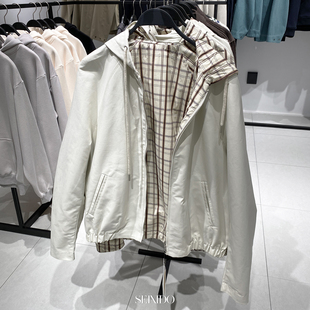 秋季 805休闲外套5851 新品 格子双面穿夹克5851320 320 男装 柜999