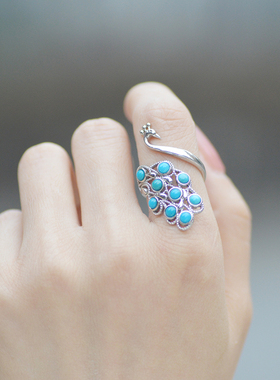 暮城珠宝女纯银民族风