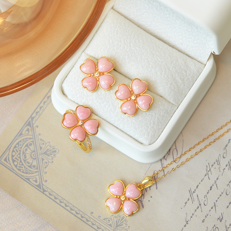 暮城珠宝天然女王贝少女粉