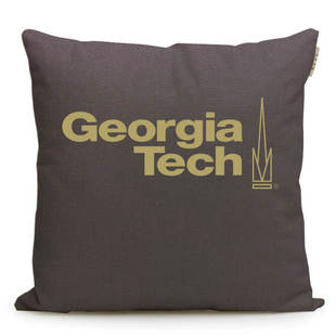GeorgiaTech佐治亚理工大学纪念品美国名校周边礼品靠垫抱枕