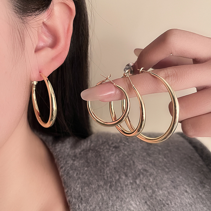 【下单立减50】铜合金耳饰金属冷淡风耳环女小众时尚夸张耳饰_WT3