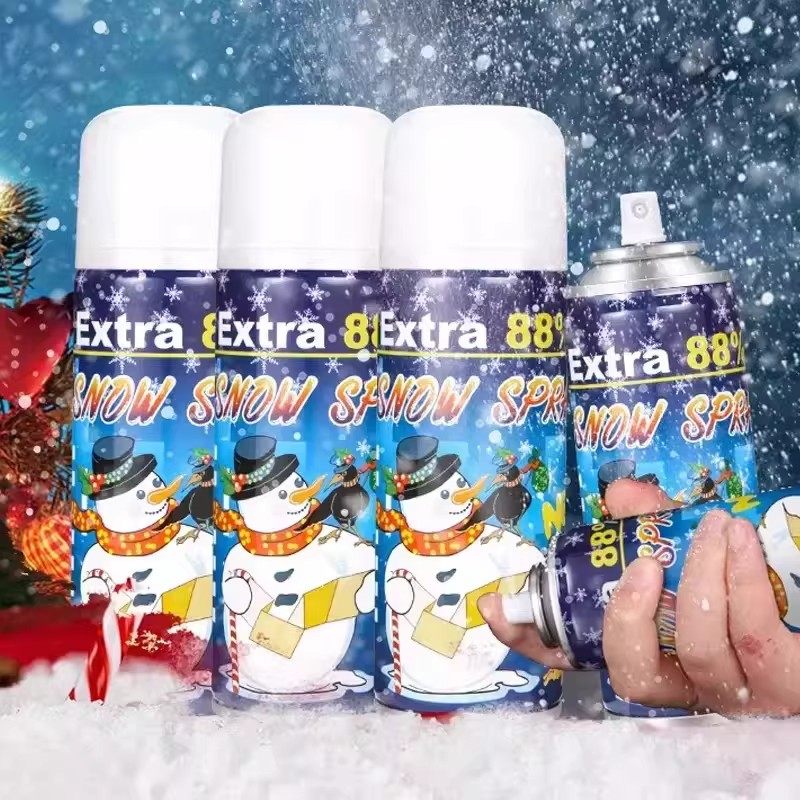 【下单立减50】飞雪喷雾仿真雪花片喷雾韩剧变装喷雪罐圣诞XD