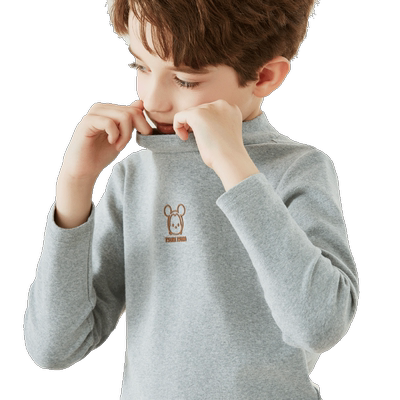 迪士尼半高领男童长袖T恤