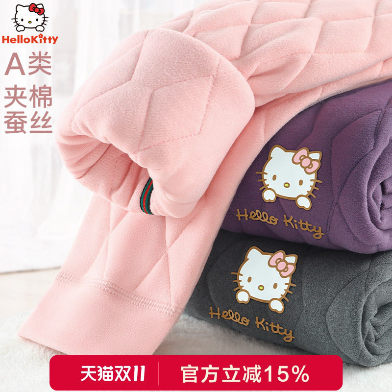 儿童保暖裤女童秋裤加绒加厚秋冬装打底裤校服神器棉裤暖暖裤童装