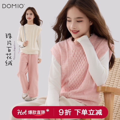 女童马甲儿童春秋针织毛衣背心