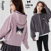 女童外套春装 洋气中大童休闲青少年上衣童装 2026新款 儿童卫衣秋季