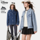 休闲上衣中大童女孩洋气童装 女童牛仔外套儿童春秋装 新款