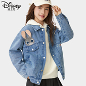 大童休闲上衣朱迪兔子警官洋气童装 女童牛仔外套儿童春秋装 新款