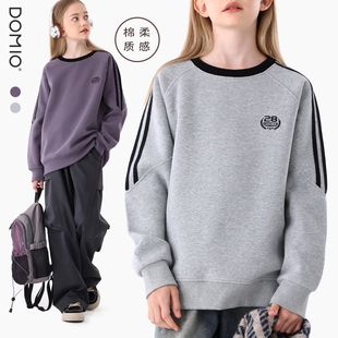 女童卫衣秋冬季2025新款大童上衣儿童休闲衣服青少年外套女孩童装