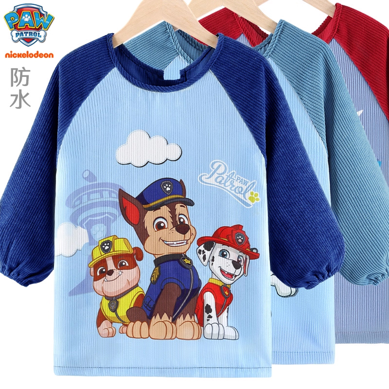 汪汪队儿童灯芯绒反穿衣防水防污