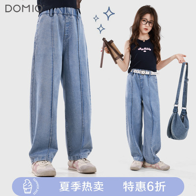 女童裤子2025新款儿童春夏季