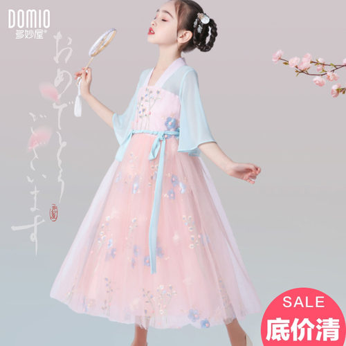 女童连衣裙汉服儿童裙子