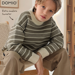 男童毛衣秋冬新款儿童针织衫大童外套青少年毛线衫男生童装上衣