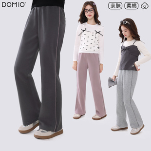 洋气儿童修身 微喇裤 时尚 女童裤 韩版 2026新款 青少年休闲童装 子春装