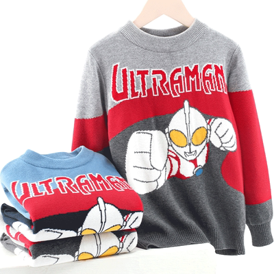 针织打底衫奥特曼半高领春秋