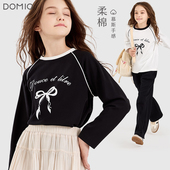 T恤2026春季 新款 儿童打底衫 女童长袖 中大童洋气上衣休闲百搭童装