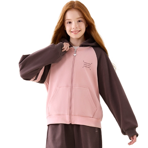 女童运动套装春装2025新款儿童运动服大童休闲外套洋气两件套童装