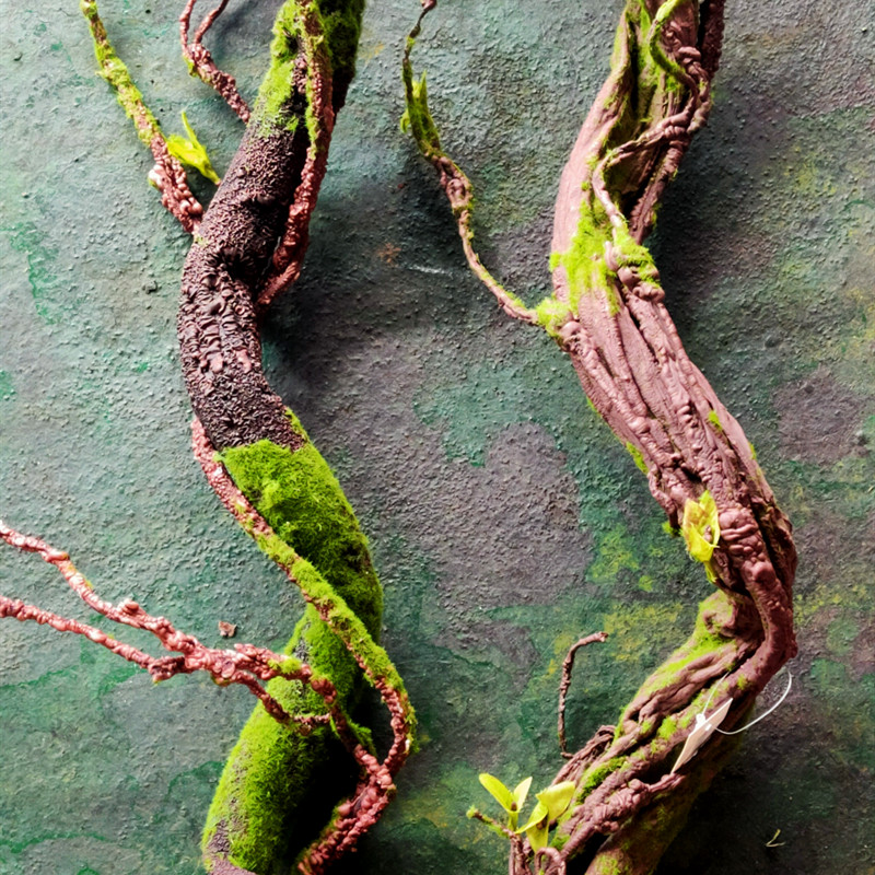 包邮假花野单枝白藤挂壁仿真植物