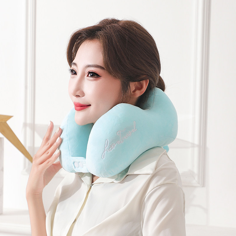 便携护颈u型枕定制logo一个起颈椎车用旅行脖枕头午睡神器护纯色,床上用品,U型枕/便携枕,淘宝优惠券,粉丝福利购,淘宝优惠卷