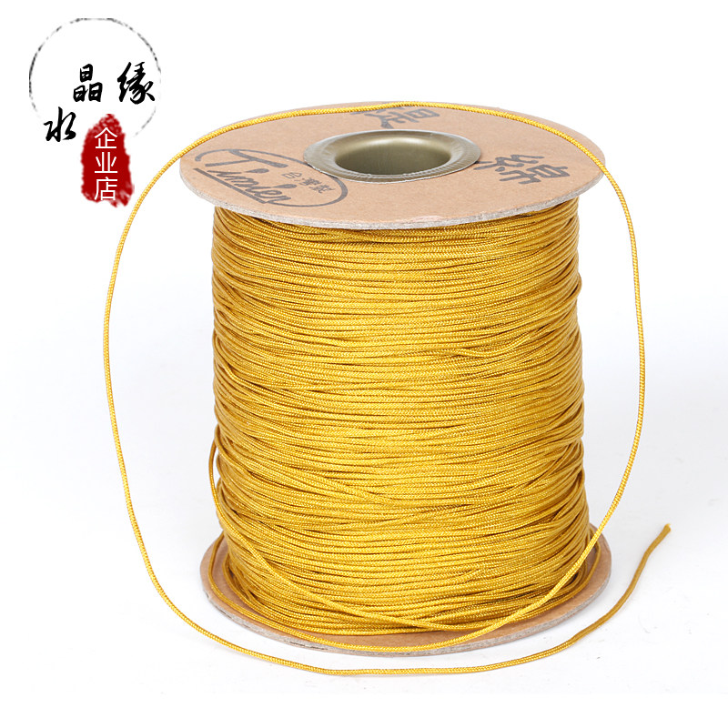 DIY TAIWAN IMPORTED MIANQIAN COTTON THREAD BUDDHA BEAD LINE A LINE BRACELET WIRE ACCESSORIES BRACELET BEADS CHINESE KNOT WIRE