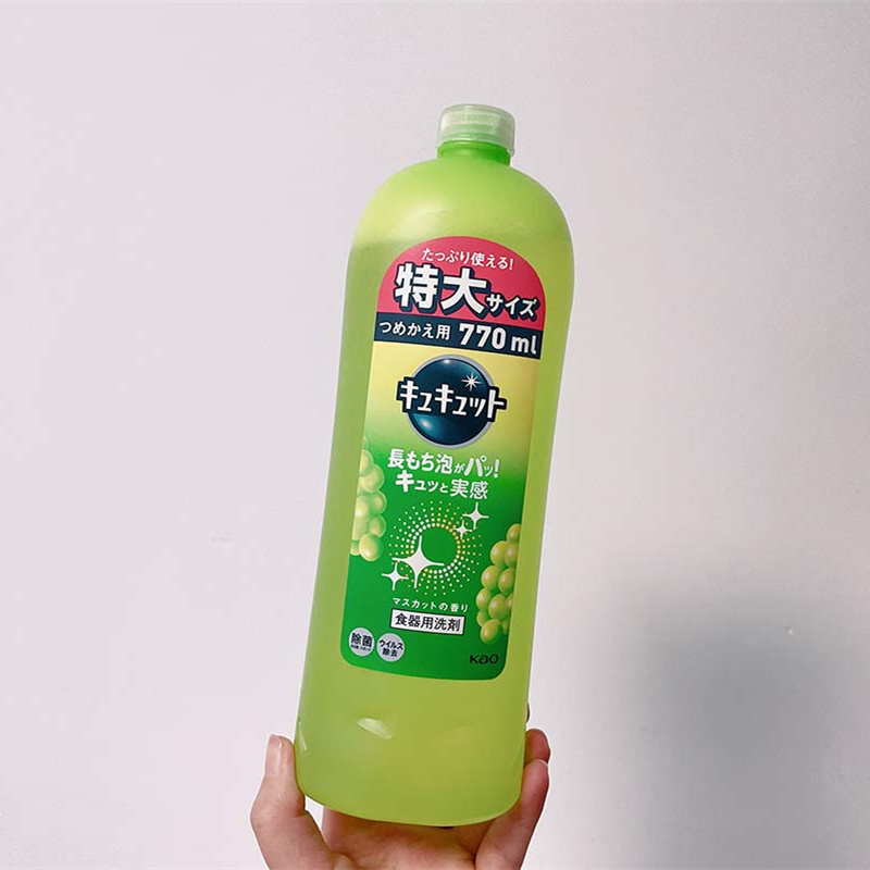 日本进口花王洗洁精替换装770ml