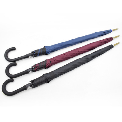 520礼物送男生商务伞长柄半自动