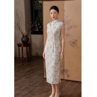 复古新中式绝美时尚优雅显瘦旗袍女小个子改良年轻款修身中式风格